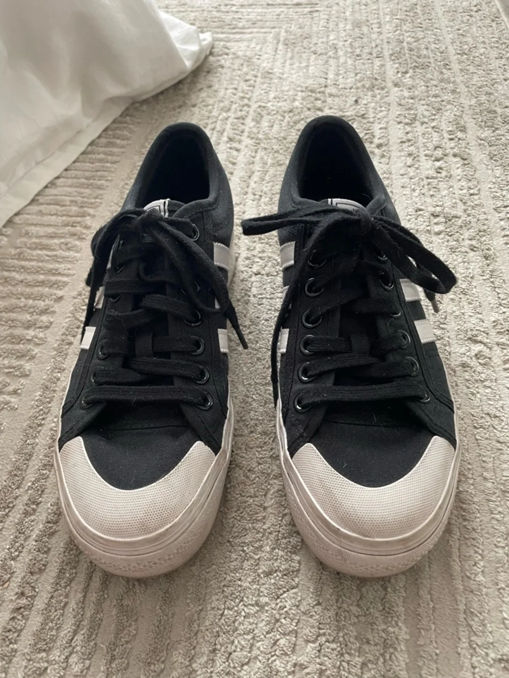 adidas Nizza Platform Lace Up Sneakers